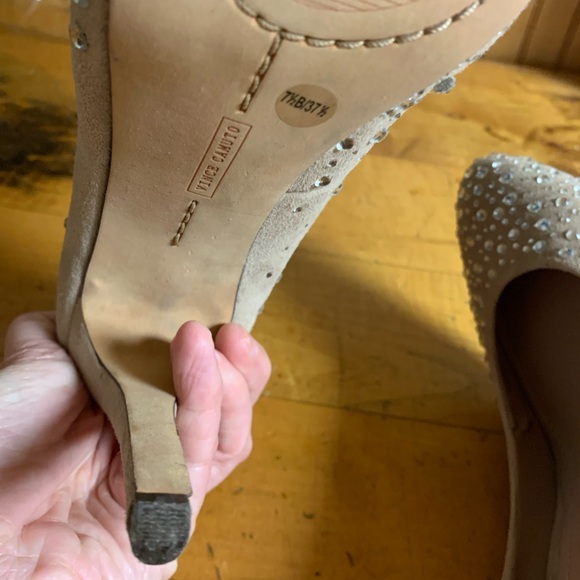 💋Vince Camuto Suede Pump Blush 7.5 - Picture 14 of 15